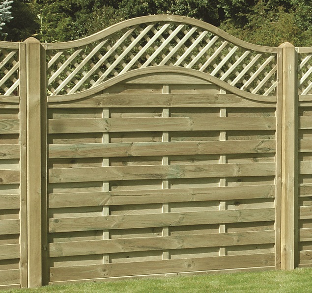 Omega Lattice Top Panel - Hartwells Fencing