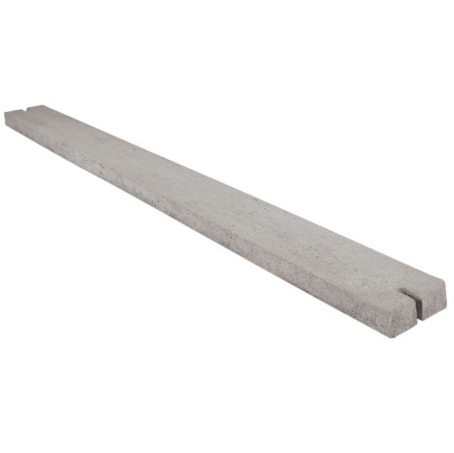 Concrete Gravel Board for recessed posts Hartwells Fencing