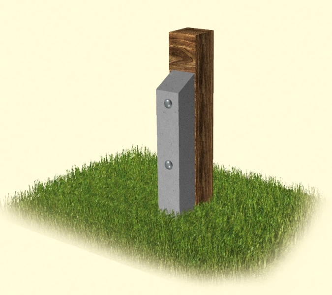 Fence Post Concrete Repair Spur Hartwells Fencing